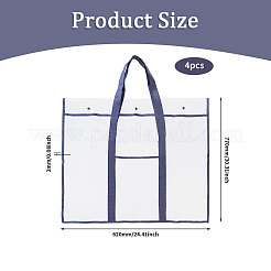 Transparenter PVC-Aufbewahrungsbeutel&nbsp;ABAG-WH0044-91C