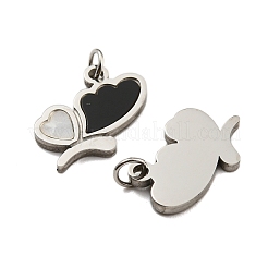 Подвески из нержавеющей стали 304&nbsp;STAS-O003-06P