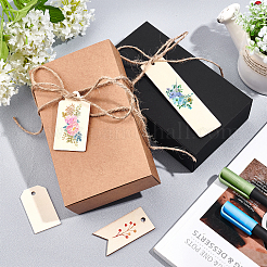 Натуральное дерево без отделки большие подвески WOOD-OC0001-63