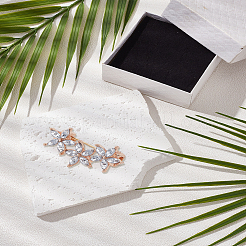 1 шт. броши из сплава со стразами&nbsp;JEWB-LP0002-10