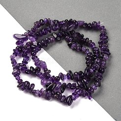 Природный аметист чипов бисера пряди&nbsp;LS-G-L607-A01-01