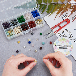 Наборы для изготовления эластичных браслетов своими руками&nbsp;DIY-CJ0001-27