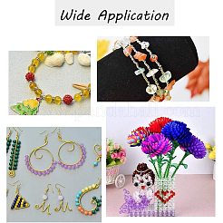 Зажимные бусины из латуни&nbsp;KK-PH0035-29AB