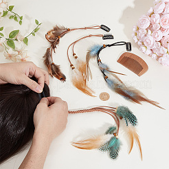 4 pinzas para el pelo con broche de hierro.&nbsp;OHAR-PH00010