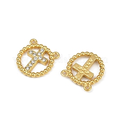 Подвески из нержавеющей стали 304 с кристаллами и стразами&nbsp;STAS-L290-24G