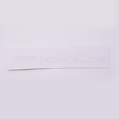 Selbstklebende Messingaufkleber&nbsp;LS-DIY-WH0171-78G