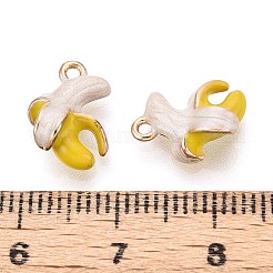 Латунь эмаль подвески&nbsp;X-KK-G462-20LG