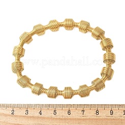 Эластичные браслеты из нержавеющей стали 304 для женщин&nbsp;BJEW-P315-02H-G