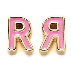 Рейка покрытие сплава эмалевые бусины ENAM-S122-033R-NR