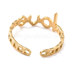 Ионное покрытие (ip) кольца из нержавеющей стали 304&nbsp;RJEW-L102-11G