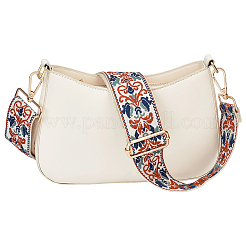 Verstellbare Taschengurte aus Baumwolle im Ethno-Stil mit Stickereien&nbsp;FIND-CN0002-37B