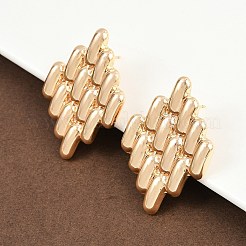 Латунь серьги EJEW-H168-11G