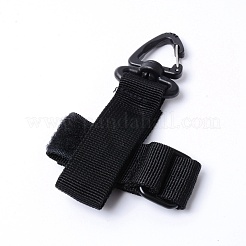 Нейлоновая стяжка для перчаток с пластиковой застежкой AJEW-WH0181-65C