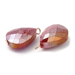 Имитация нефрита стеклянные подвески&nbsp;KK-Q777-02G-06