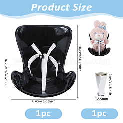 1 комплект пластиковых украшений для стульев&nbsp;DJEW-DC0001-14A