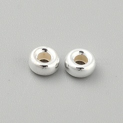 Cuentas de plata esterlina s925&nbsp;LS-STER-WH0019-34B