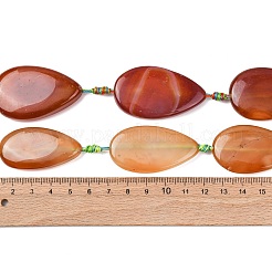 Натуральные полосатые агатовые бусы&nbsp;G-F825-E01-01