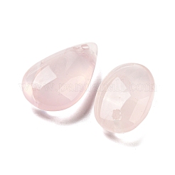 天然石ローズクォーツペンダント  幾何学的なチャーム  混合図形  29~33x18~22.5x9.5~13.5mm  穴：1.8~2.5mm&nbsp;G-P512-03