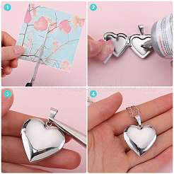 4 шт. подвеска-медальон из нержавеющей стали 316 STAS-BBC0005-07