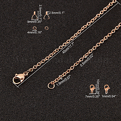 Наборы для изготовления ожерелий своими руками DIY-UN0001-87RG