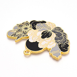 Подвески из эмалированного сплава с гальванопокрытием&nbsp;ENAM-N056-395A-G