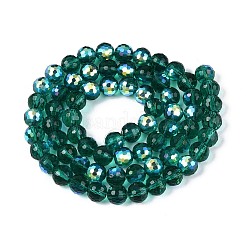 Гальванизируйте прозрачное стекло бисер нитей&nbsp;EGLA-N024-01A-C03