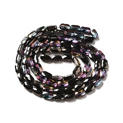 Прозрачные стеклянные бусины гальваническим пряди&nbsp;EGLA-F150-HP01