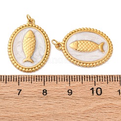 Подвески из нержавеющей стали 304 с эмалью&nbsp;STAS-U061-33G-A02