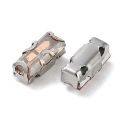 Прямоугольник пришиваем стразами RGLA-L028-01E-03