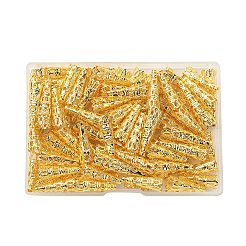 100шт железные филигранные бусины-конусы IFIN-YW0003-13