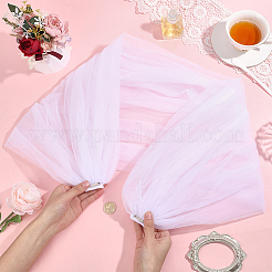Scialle da sposa in garza di poliestere&nbsp;AJEW-WH0481-820B