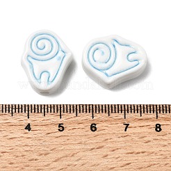 Фарфоровые бусины ручной работы PORC-Z004-01D