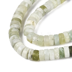 Cuentas de jade Xiuyan naturales hebras&nbsp;G-N367-03A-04