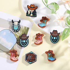 12 Uds. 6 estilos de cuentas focales de silicona&nbsp;SIL-SZ0001-87