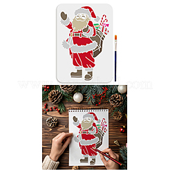1 x Schablone zum Zeichnen und Malen mit ausgehöhlten Weihnachtstieren&nbsp;DIY-MA0006-13