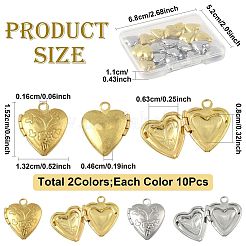 20 шт. 2-х цветные латунные подвески-медальоны KK-FS0001-88