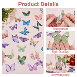 Самоклеящаяся картинка из пластика для домашних животных&nbsp;DIY-FH0010-16