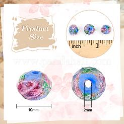 Ручной золотой песок бусины бисер нитей LAMP-OC0001-30I