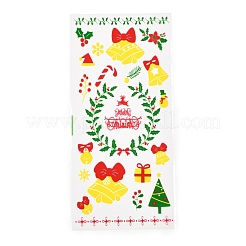 Bolsas de almacenamiento de plástico de opp de tema navideño&nbsp;ABAG-B003-11