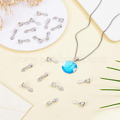 30 шт. латунные плоские накладные скобы для крепления на стойку&nbsp;KK-HY0004-20