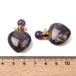 Подвески из натурального аметиста &nbsp;G-H252-C03-01