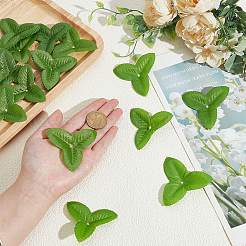 Ткань искусственный лист розы&nbsp;AJEW-WH0270-951B