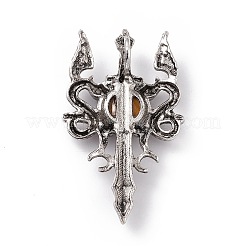 Природных тигровый глаз подвески&nbsp;G-H281-03D