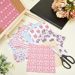 24 stücke 12 arten sammelalbum papierblöcke&nbsp;DIY-WH0028-47F