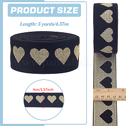 Banda elástica de jacquard de poliéster plana de 5 yarda&nbsp;EC-PH0001-31B