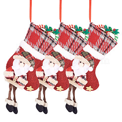 Taschen aus Vliesstoff mit Weihnachtsmotiv&nbsp;ABAG-TAC0005-03B