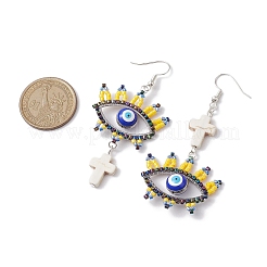 Железа болтающийся серьги&nbsp;EJEW-MZ00191