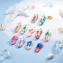 Полимерной глины ручной работы подвески PORC-SC0001-01