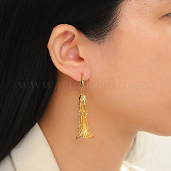 Латунь болтающийся серьги&nbsp;FS-WG66CE5-01