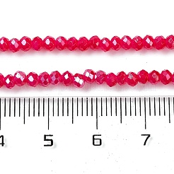 Запекание гальванических нитей стеклянных бусин&nbsp;X-DGLA-A039-J4mm-B21